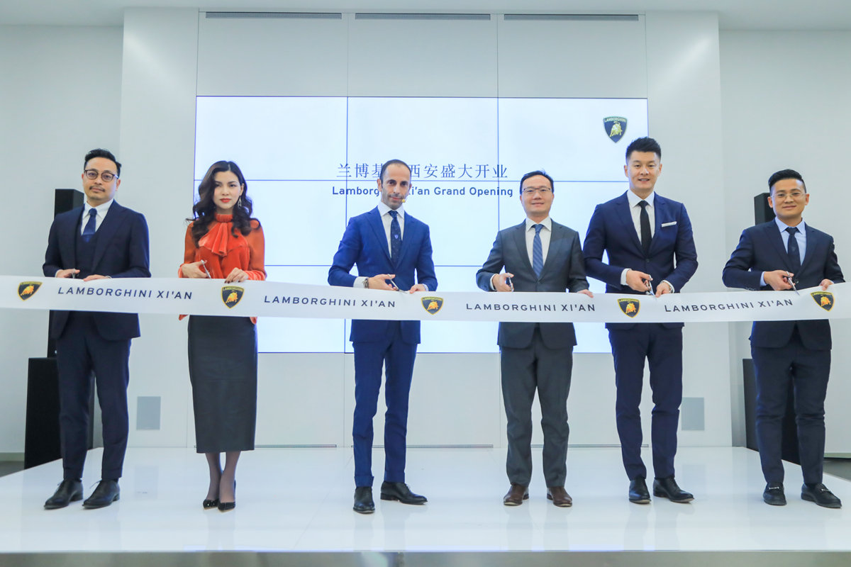 產業動態丨蘭博基尼西安盛大開業！